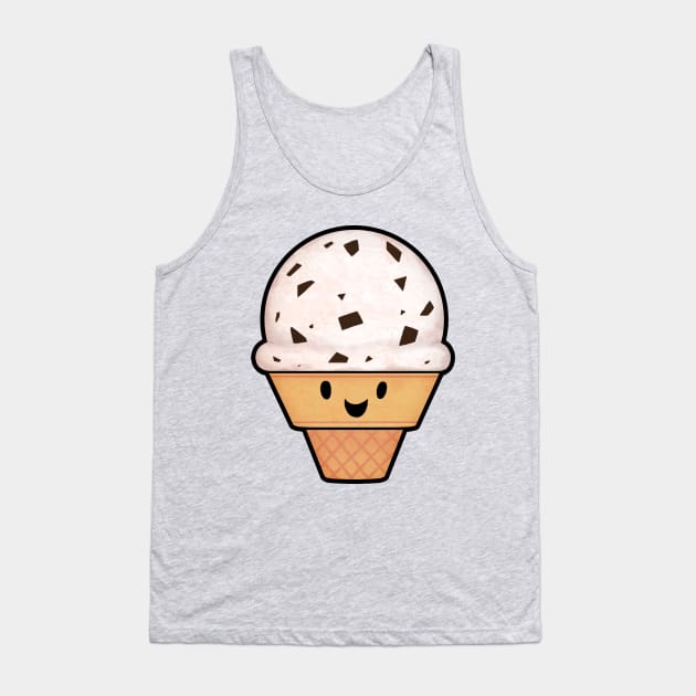 Cookies and Creme Ice cream Tank Top by kantonic